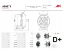 A0687S New Alternator 240A 12V for Caterpillar C13 Acert C18 C9 3 Quality of parts according to GVO P replacement with original 