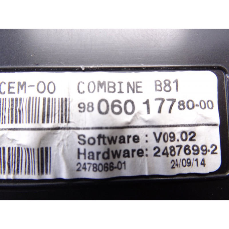 9806017780 CUADRO INSTRUMENTOS CITROEN DS5