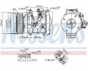G0QQ2V_C Air conditioning compressor fits to TOYOTA Catalog number of the original TOYOTA 883200C130 TOYOTA 883200C160 TOYOTA 88