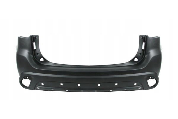 Rear bumper Mitsubishi Outlander III 09 18 12 22 with holes for strip