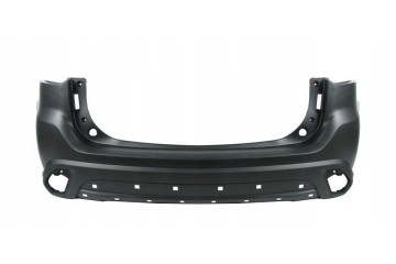 Rear bumper Mitsubishi Outlander III 09 18 12 22 with holes for strip