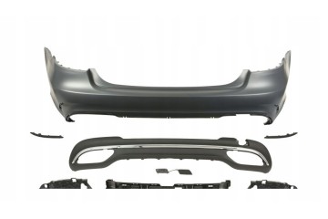 Rear bumper Mercedes E class W212 02 13 05 16 sedan Amg for painting