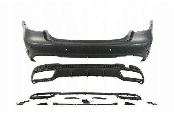 Rear bumper Mercedes E class W212 02 13 05 16 sedan Amg Styling