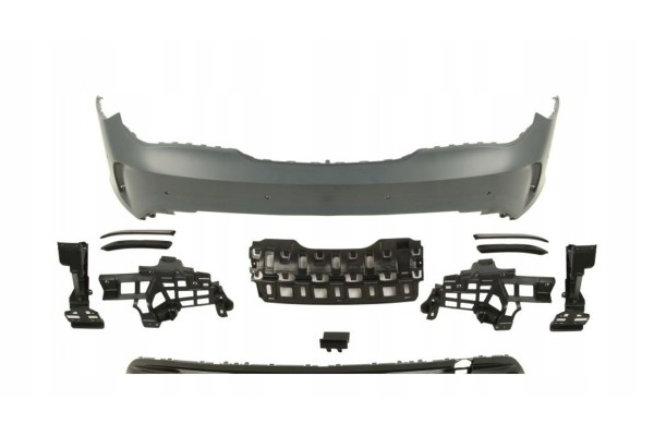bumper Mercedes CLA C117 03 16 03 19 Amg Styling black