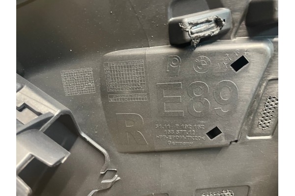 Parachoques delantero con orificios para lavaparabrisas PDC BMW Z4 E89