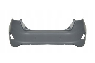 Rear bumper Ford Fiesta VII 05 17 primed number of holes for parking machine 4