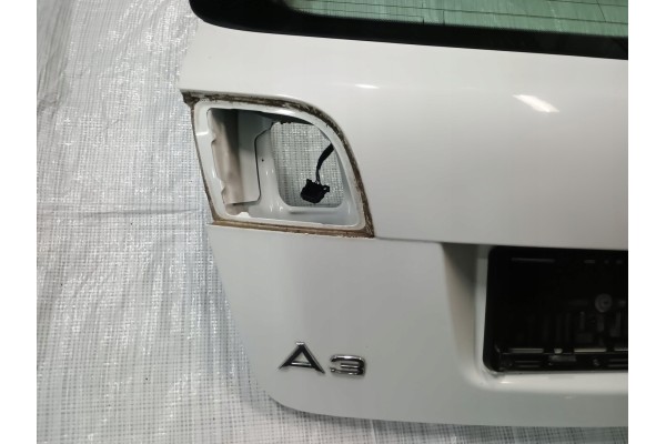 AUDI A3 8P 5D SPORTBACK TAILGATE REAR LY9C Catalog number of the part TBS24926