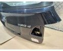 TAILGATE REAR WINDOW BMW 5 E61 LCI CARBON SCHWARZ 416 COMPLETE GLASS Varnish code 416