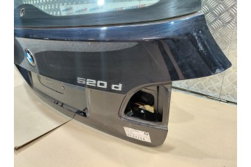 TAILGATE REAR WINDOW BMW 5 E61 LCI CARBON SCHWARZ 416 COMPLETE GLASS Varnish code 416