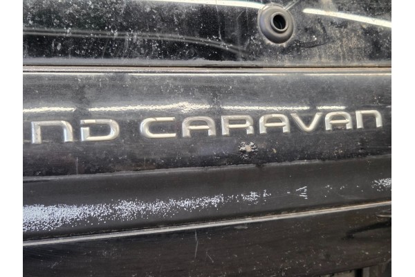 Luggage compartment flap Dodge Grand Caravan IV 05r BLACK Catalog number of substitutes Klapa bagaznika Dodge Caravan IV