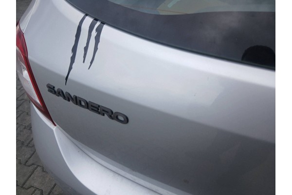 DASH SANDERO II TAILGATE REAR KOL TED69 2012 Varnish code TED69