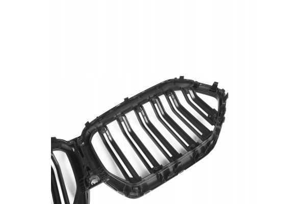 Carbon Grill Dummy Kidney BMW X6 G06 F96 Double Slat 20202023 Pre LCI Installation side front