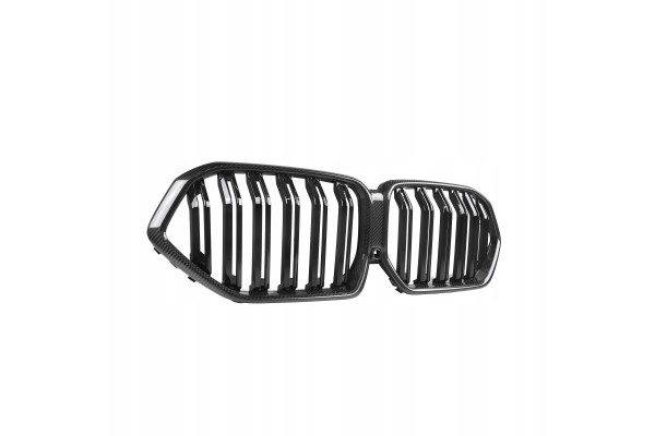 Carbon Grill Dummy Kidney BMW X6 G06 F96 Double Slat 20202023 Pre LCI Version European