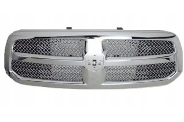 DODGE RAM 1500 LONGHORN 2013 13 GRILL DUMMY RADIATOR CHROME