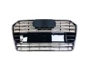 AUDI A6 C7 14 LIFT GRILL DUMMY RADIATOR BLACK CHROME 4G0853651