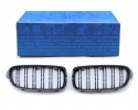 DUMMY GRILL KIDNEY BMW 3 F30 F31 12 19 BLACK GLOSS 2 RIBS SET Quality of parts according to GVO P replacement with original qual