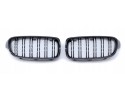 Rejilla Delantera Dummy BMW F30 F31 2012-2019 Negra Brillante Doble Ba