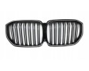 LED DUMMY GRILL KIDNEY BMW X5 G05 2019 BLACK GLOSS 2 RIBS ICONIC GLOW Catalog number of the part KRG BM 406