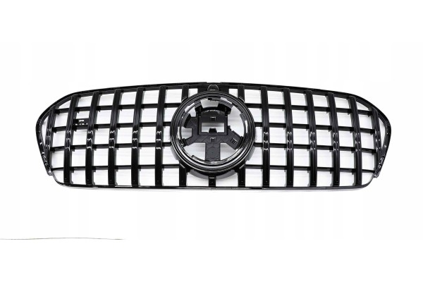 DUMMY GRILL MERCEDES DB GLE W167 2020 BLACK GLOSS GTR STYLE Packaging status original