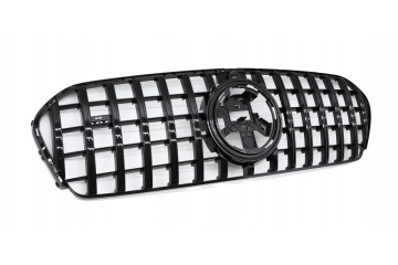 DUMMY GRILL MERCEDES DB GLE W167 2020 BLACK GLOSS GTR STYLE Quality of parts according to GVO P replacement with original qualit