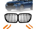 DUMMY GRILL KIDNEY BMW X5 G05 2019 BLACK GLOSS 1 RIB
