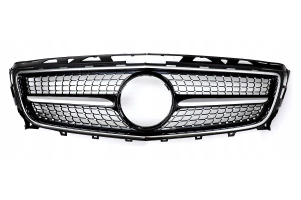 DUMMY GRILL MERCEDES CLS W218 C218 X218 SILVER DIAMOND 2011 2014 Packaging status original