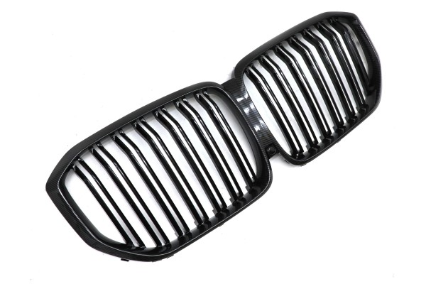 DUMMY GRILL KIDNEY BMW X5 G05 2019 CARBON 2 RIBS Part manufacturer TOPGER