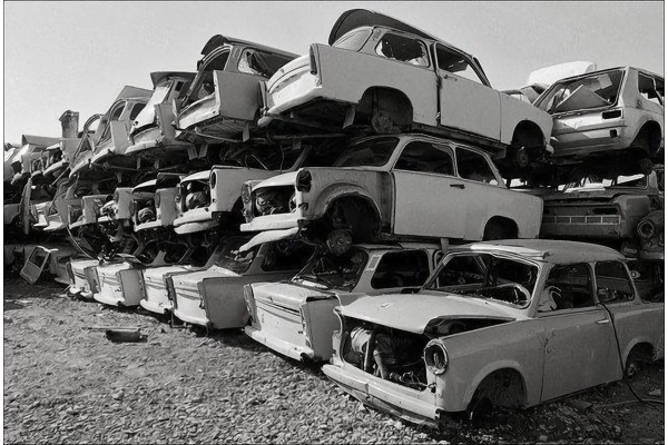 Trabant 601 1,1 Pilar del techo Polo