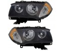 BMW X3 E83 HEADLIGHT FRONT LAMP SET