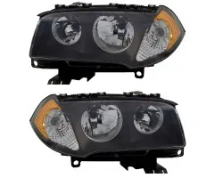 BMW X3 E83 HEADLIGHT FRONT LAMP SET