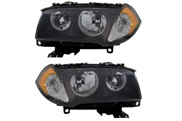 BMW X3 E83 HEADLIGHT FRONT LAMP SET