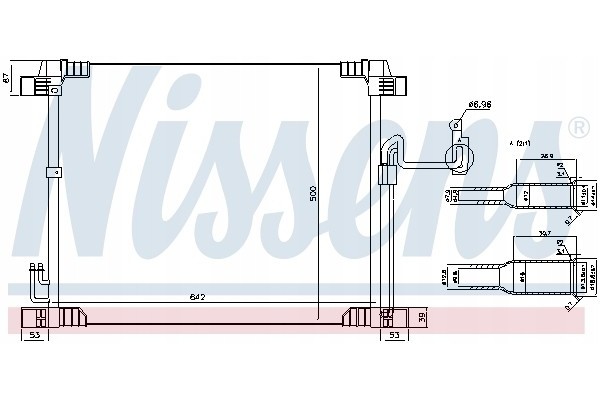 617 692_B AIR CONDITIONING COOLER CONDENSER Customs tariff code 84189910