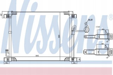 617 692_B AIR CONDITIONING COOLER CONDENSER Version European