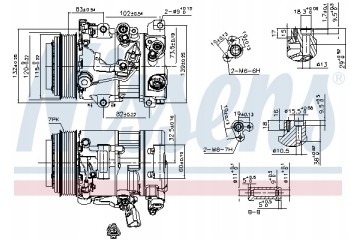 G0QQ2I_C Air conditioning compressor fits to TOYOTA Product weight with unit packaging 11 kg