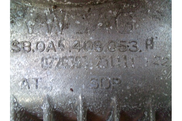 VW AUDI SKODA 2 0 TFSI TDI DIFFER GEARBOX REDUCER 0A6409053AF nr8 Engine type diesel