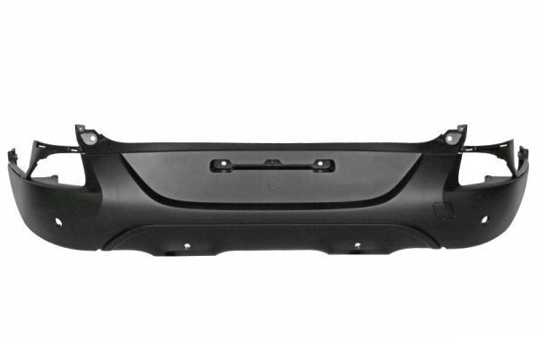 Rear bumper Renault Kadjar 06 15 10 18 with holes for parking machine black