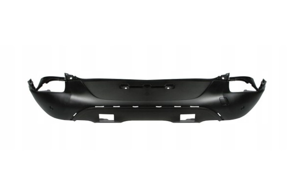 Rear bumper Renault Kadjar 06 15 10 18 with holes for spoiler black
