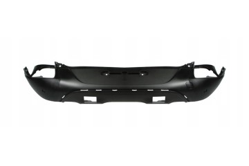 Rear bumper Renault Kadjar 06 15 10 18 with holes for spoiler black