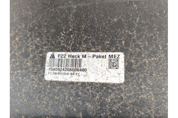 Parachoques trasero BMW Serie 2 F22 F23 M-Paquete con difusor Lubuskie