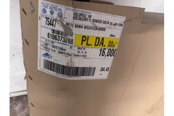 FIAT PANDA II 03 12 DOOR RIGHT FRONT Catalog number of the part FIAT PANDA II 03 12 DRZWI PRAWY PRZOD