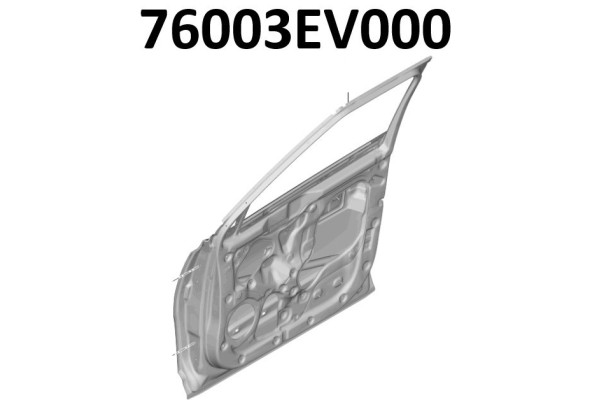 KIA EV3 DOOR FRONT LEFT OE 76003EV000