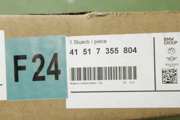 NEW ORIGINAL DOOR RIGHT FRONT BMW F25 X3 7355804 Catalog number of the part 7355804 41517355804 F24