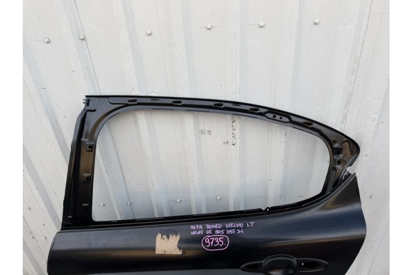 ALFA ROMEO STELVIO DOOR LEFT REAR NEW OE 9735 Catalog number of the part 50539534 9735
