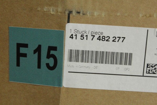 NEW ORIGINAL DOOR LEFT REAR BMW G20 G80 M3 7482277 Catalog number of the part 7482277 41517482277 F15