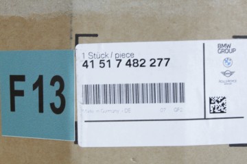 NEW ORIGINAL DOOR LEFT REAR BMW G20 G80 M3 7482277 Catalog number of the part 7482277 41517482277 F13