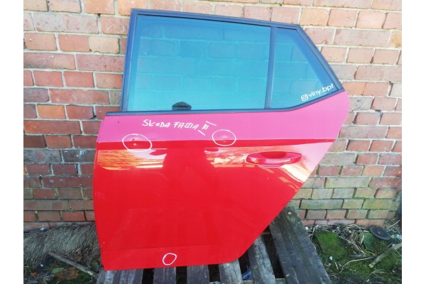 REAR DOOR LEFT SKODA FABIA III 14 18 HB