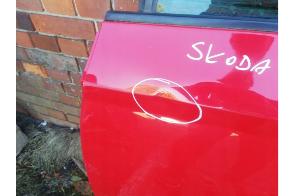 REAR DOOR LEFT SKODA FABIA III 14 18 HB Catalog number of the part 6V6833311