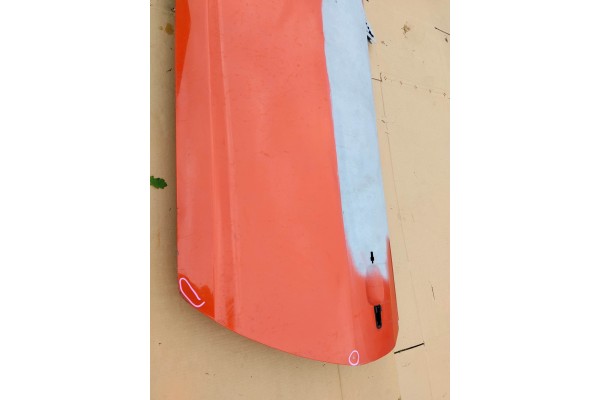 CHEVROLET CAMARO 2013 DOOR LEFT FRONT DRIVER Color red