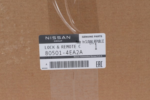 OE CASSETTE FRONT DOOR LOCK LEFT RENAULT CADJAR 805014EA2A Packaging status original