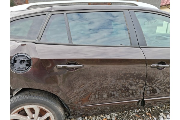 DOOR RIGHT REAR COMPLETE RENAULT MEGANE III LIFT TED17 13 16